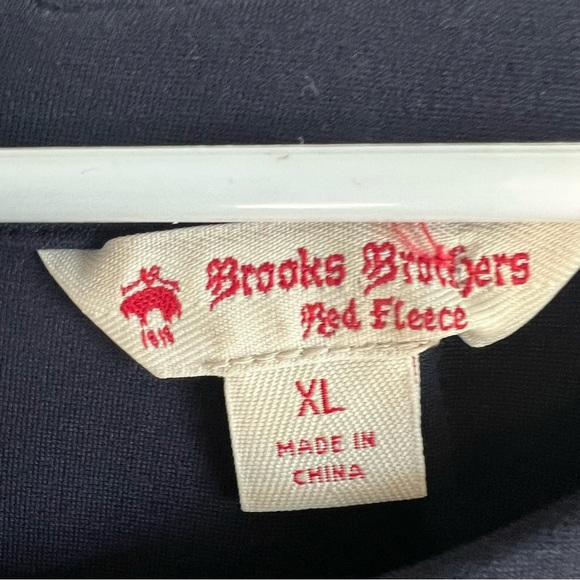 Brooks Brothers Cap Sleeve Midi Dress Sz xL Navy Blue Office Casual Travel - Picture 7 of 10